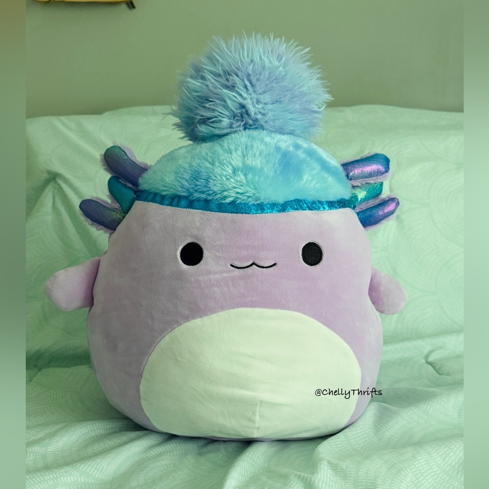 Squish-Doo Monica the Axolotl 14”